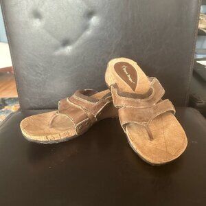 Bare Trap sandals. New in box. IS 8.5 but fits small.